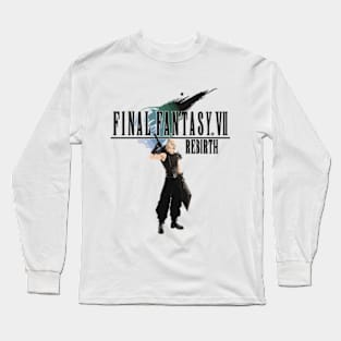 Final Fantasy VII Rebirth Cloud Long Sleeve T-Shirt